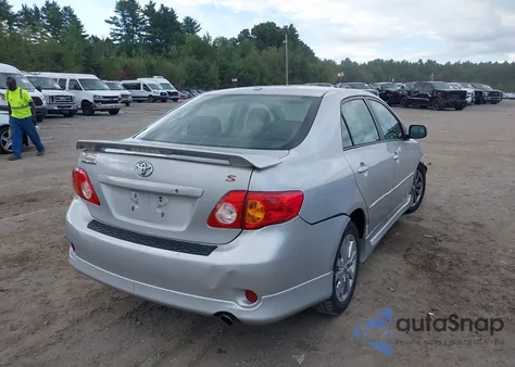 2009 Toyota Corolla S from USA, damaged, VIN 2T1BU40E39C031374